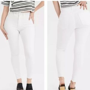 White American Eagle Curvy Hi-Rise Stretch Jegging 18 Long